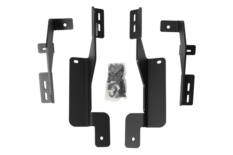 Hyundai Santa Fe Running Board Bracket Kit - Dee Zee - NXc - Black - `17-`20